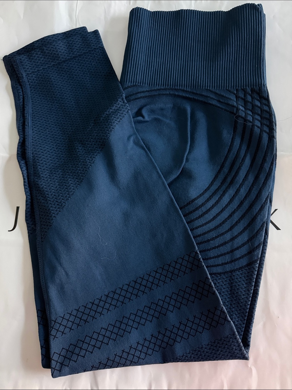 Seamless High-Waist Leggings in Charcoal Gray